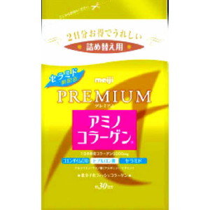 明治 アミノコラーゲン プレミアム 詰め替え用 ２１４ｇ: 健康食品 