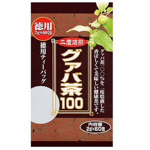 ユウキ製薬　グァバ茶１００　徳用　２ｇ×６０包　※軽減税率対象商品【税率8％】
