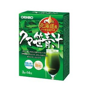 クマ笹　青汁　３ｇ×１４包入　※軽減税率対象商品【税率8％】