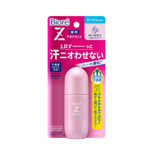 【医薬部外品】 ビオレ 薬用デオドラントZ ロールオン せっけんの香り 30g
