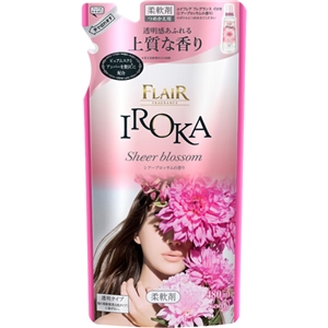 フレア フレグランス IROKA 柔軟剤 シアーブロッサムの香り つめかえ用 480ml