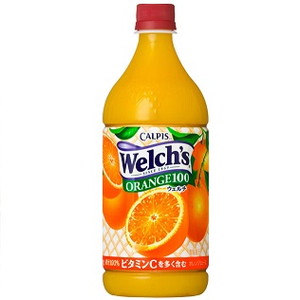 カルピス　Welch`s　ウェルチ　オレンジ１００　８００ｇ　/　「まとめ買いのみになります」