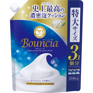 バウンシア ボディソープ 清楚なホワイトソープの香り 詰替用 1240mL