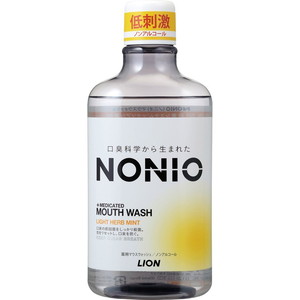 【医薬部外品】 NONIO ノニオ マウスウォッシュ ノンアルコール ライトハーブミント 600ml