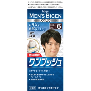 【医薬部外品】　メンズビゲン　ワンプッシュ　６・ダークブラウン